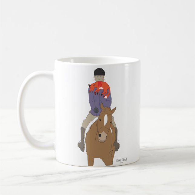 Fox-Jagd-Frühstück Kaffeetasse (Links)