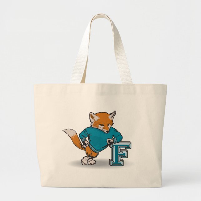 Fox Jumbo Stoffbeutel (Vorne)