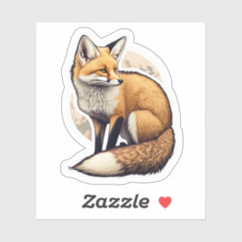 Fox Junting Sticker
