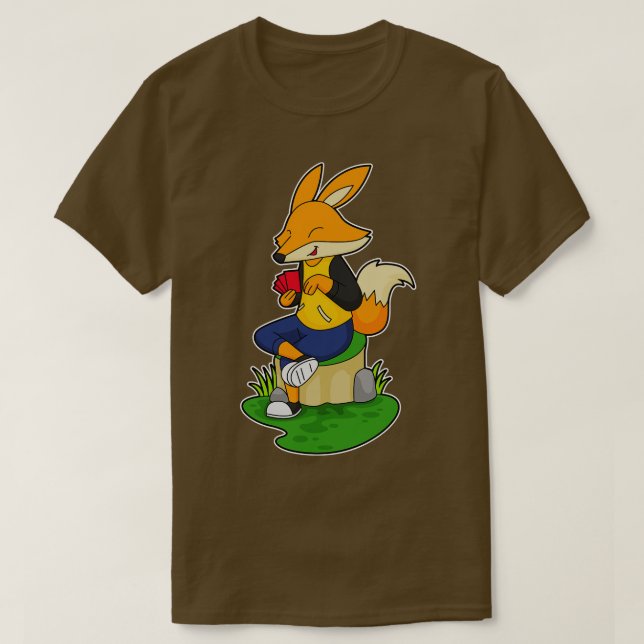 Fox-Karten T-Shirt (Design vorne)