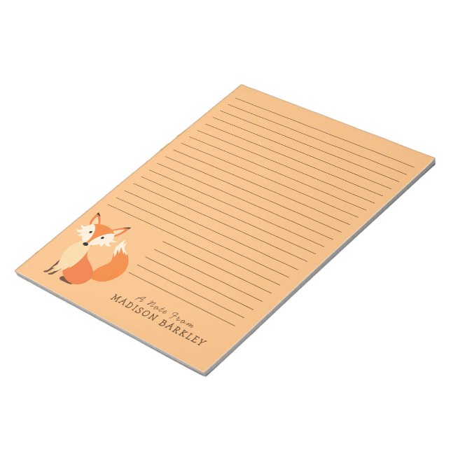 Fox Kid's Niedliches Woodland Animal Stationary No Notizblock (angewinkelt)
