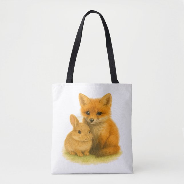 Fox Kit & Bunny Buddies Tasche (Vorderseite)