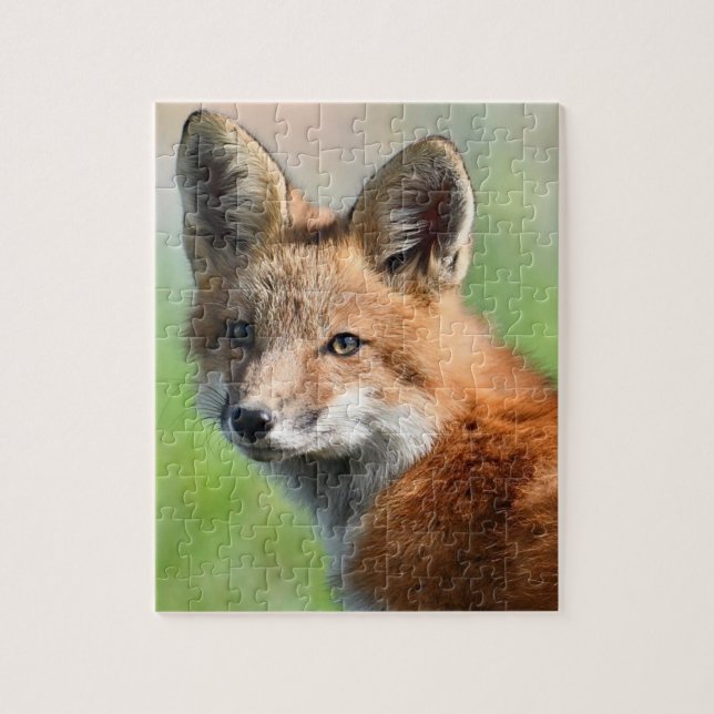 Fox Kit Puzzle (110 Stück) (Vertikal)