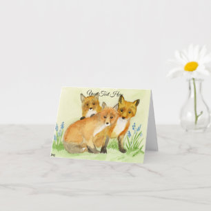 Fox Kits Karte