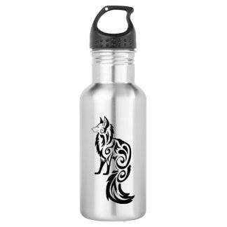 Fox Kitsune Stammes- Trinkflasche