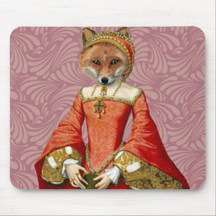 Fox-Königin Mousepad