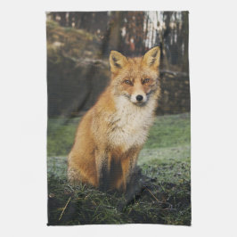 fox Küchentuch, foxy Teetuch, Fuchsjungs-Zuhausede Geschirrtuch
