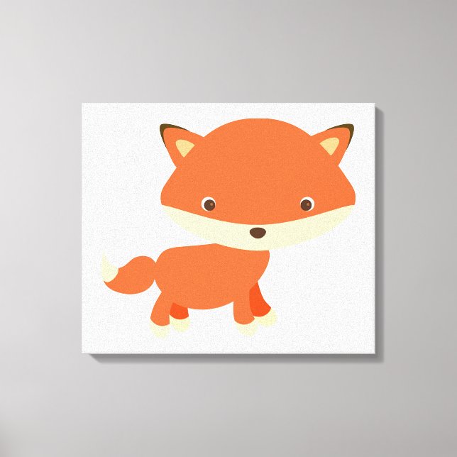 Fox Leinwanddruck (Vorderseite)