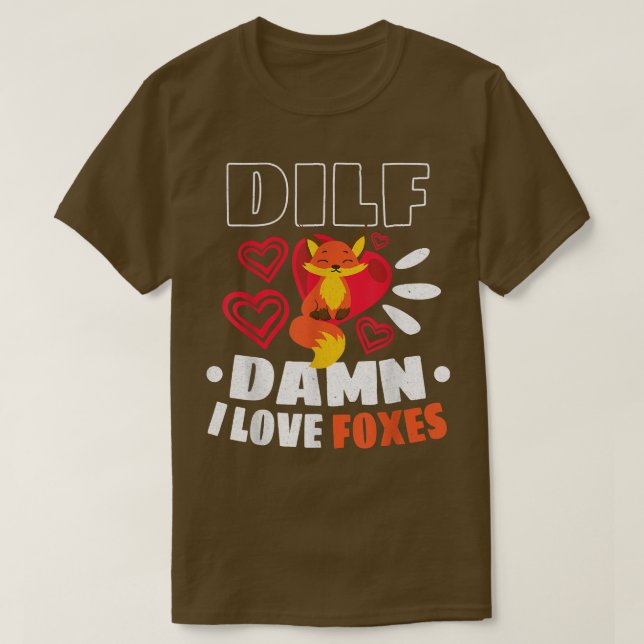 Fox Lover Foxes Liebe Red Fox Niedlich Fox Fennec  T-Shirt (Design vorne)