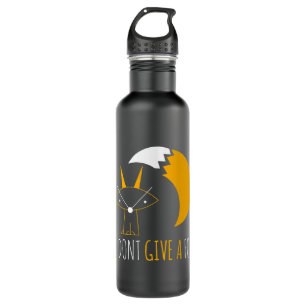 Fox Lover ich nicht geben einen Fox Abstrakten Sti Edelstahlflasche