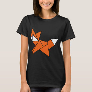 Fox Lover Niedlich Origami Red Fox Japanisch Minim T-Shirt