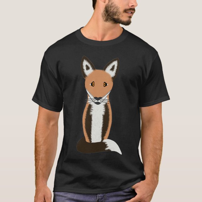 Fox Mens T-Shirt (Vorderseite)