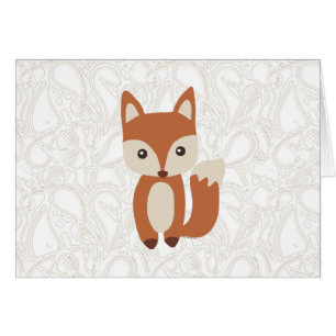 Fox mignon de bébé