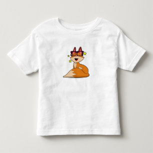 Fox mit Brille Kleinkind T-shirt