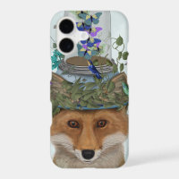Fox mit Butterfly Bell Jar