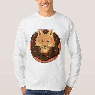 Fox mit Donut T-Shirt