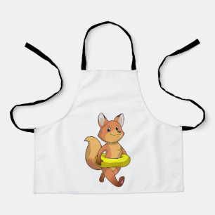 Fox mit Lifebuoy Schürze