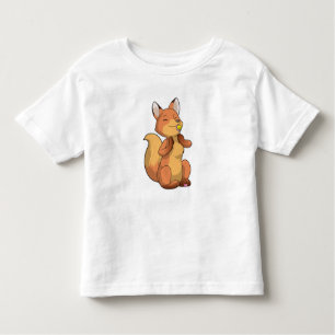 Fox mit Lollipop Kleinkind T-shirt
