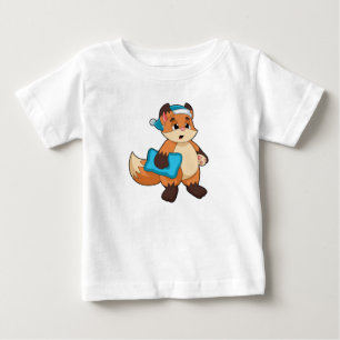 Fox mit Nightcap Baby T-shirt