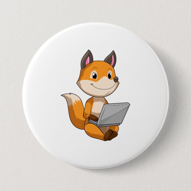 Fox mit Notebook Button (Vorderseite)
