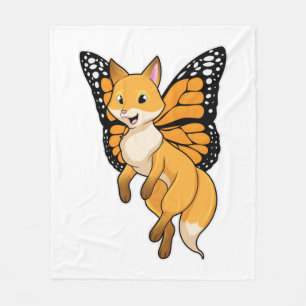 Fox mit Wing Fleecedecke
