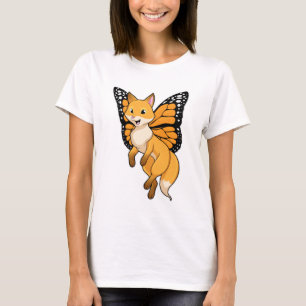 Fox mit Wing T-Shirt