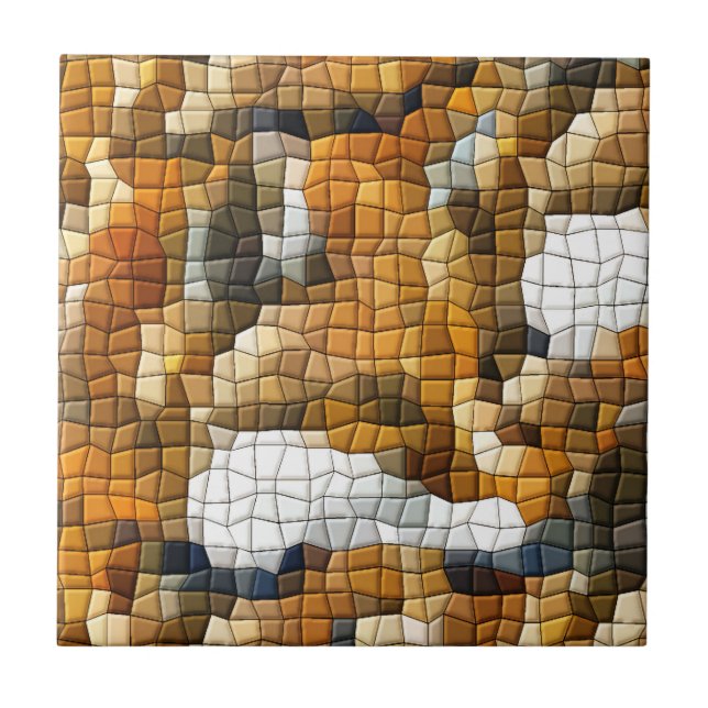 FOX MOSAIC FLIESE (Vorderseite)