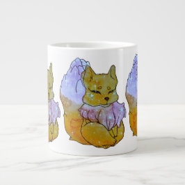 Fox named Dice Jumbo-Tasse