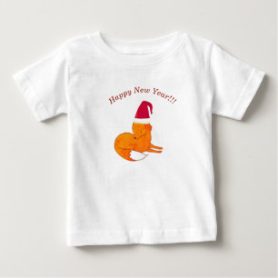 Fox New Year Custom Baby T - Shirt