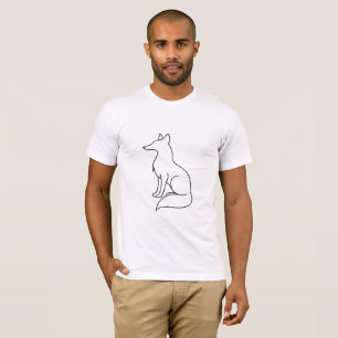Fox nimmt eine Erholung T-Shirt