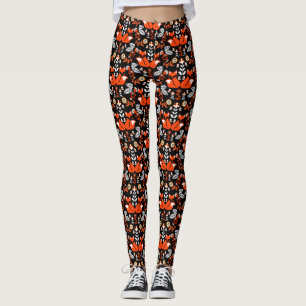 Fox Nordic Skandinavien Folklore Art Leggings