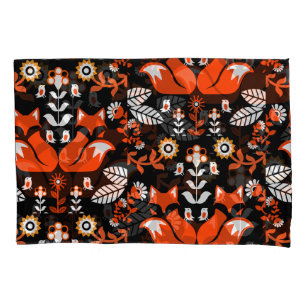 Fox Nordic Skandinavier Folk Art Tableclout Kissenbezug