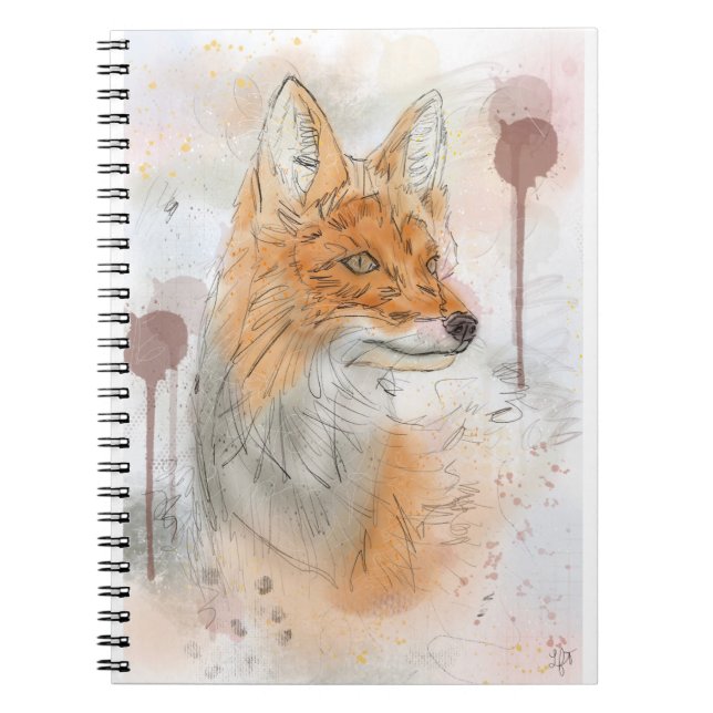Fox-Notebook Notizblock (Vorderseite)