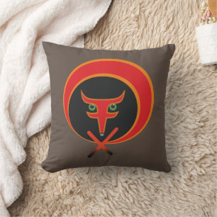 Fox of life - Red. Kissen