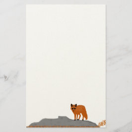 🦊 Fox on the Rock Correspondence Paper Briefpapier