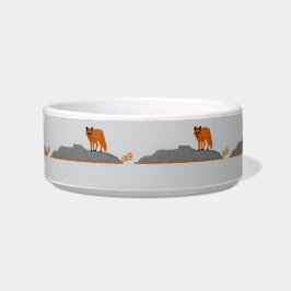 🦊 Fox on the Rock Pet Bowl Napf