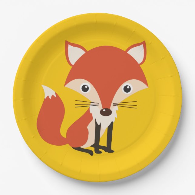 Fox Pappteller (Vorderseite)