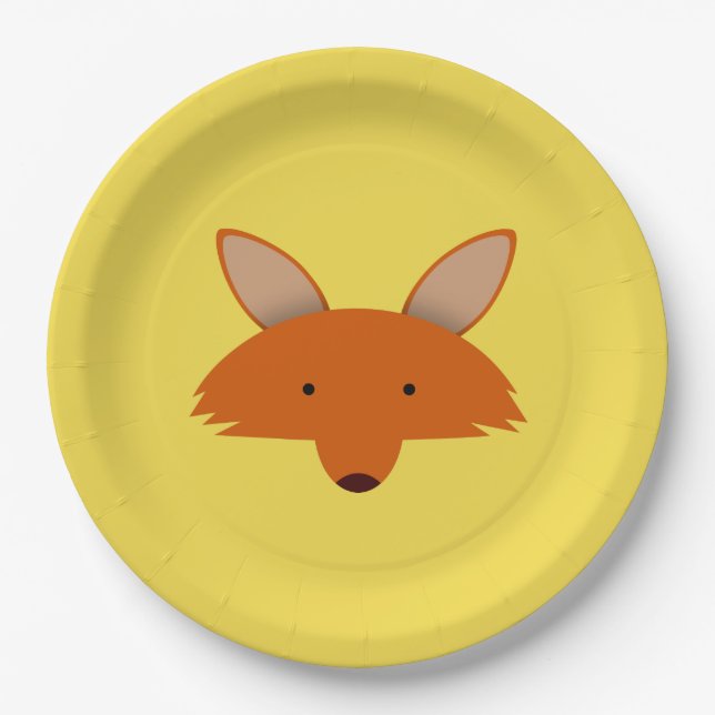Fox Pappteller (Vorderseite)