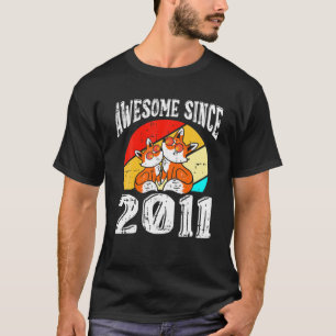 Fox Phantastisch seit 2011 11. Geburtstag 11 Jahre T-Shirt