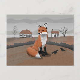 Fox Postkarte