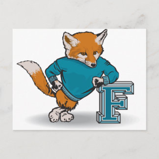 Fox Postkarte