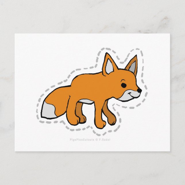FOX POSTKARTE (Vorderseite)
