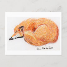 Fox-Postkarte