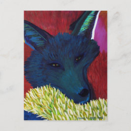 Fox-Postkarte Postkarte