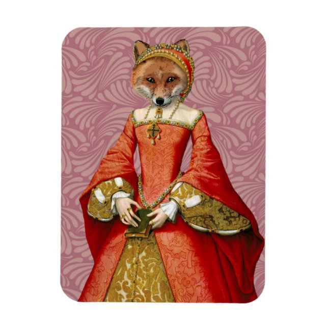 Fox Queen Magnet (Vertikal)