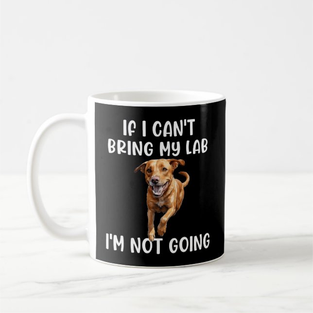 Fox Red Labrador Mama Vater, wenn ich kein Labrado Kaffeetasse (Links)