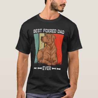Fox Red Labrador Retriever Best Foxred Vater Ever T-Shirt