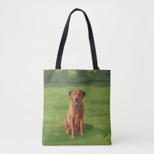 Fox Red Yellow Labrador Retriever Hund Tasche