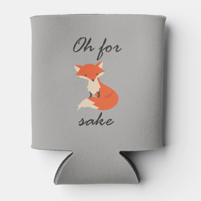 Fox Sake Can Cooler Dosenkühler (Vorderseite)
