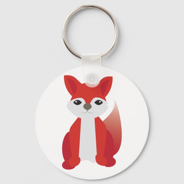 Fox Schlüsselanhänger (Vorderseite)